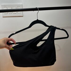 One-Shoulder Assymetrical Bra Top